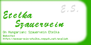 etelka szauervein business card